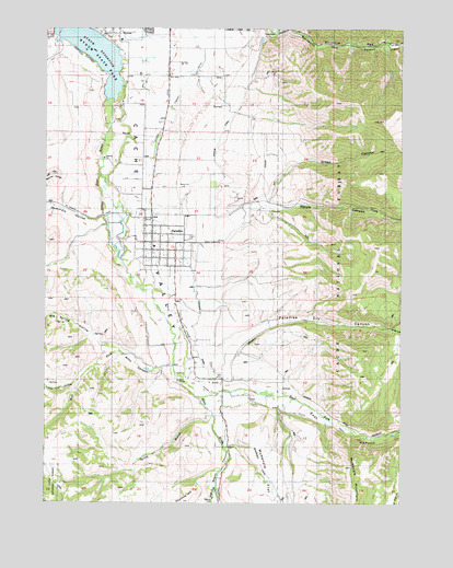 Paradise, UT USGS Topographic Map