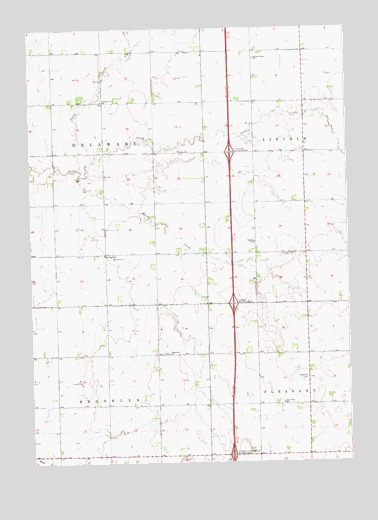 Beresford NE, SD USGS Topographic Map