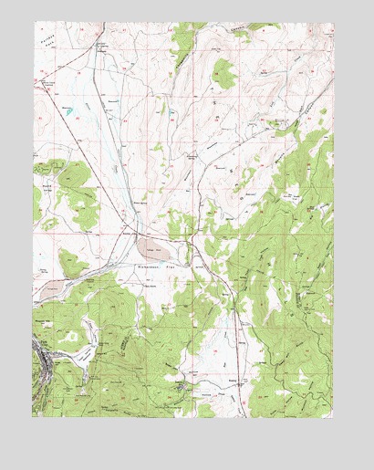 Park City East, UT USGS Topographic Map