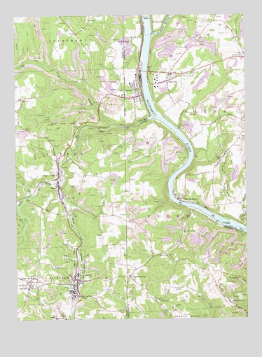 Parker, PA USGS Topographic Map