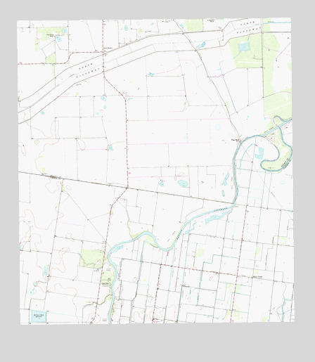 Paso Real, TX USGS Topographic Map