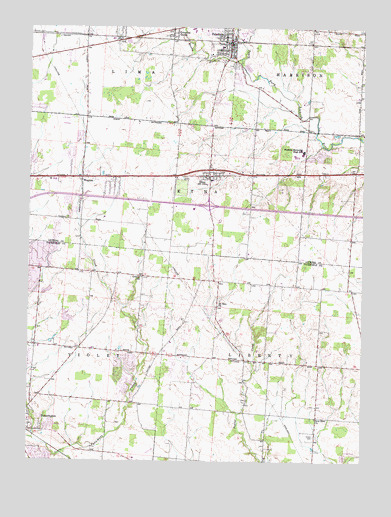 Pataskala, OH USGS Topographic Map