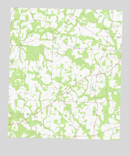 Patten, GA USGS Topographic Map
