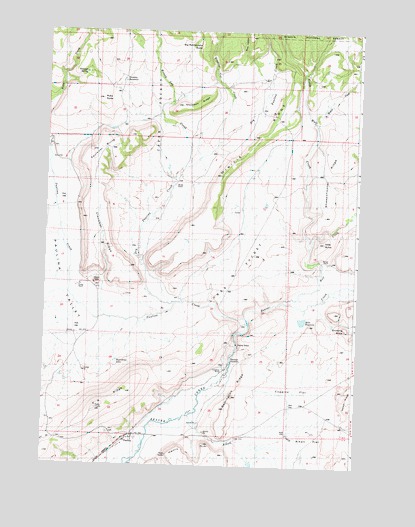 Paulina, OR USGS Topographic Map