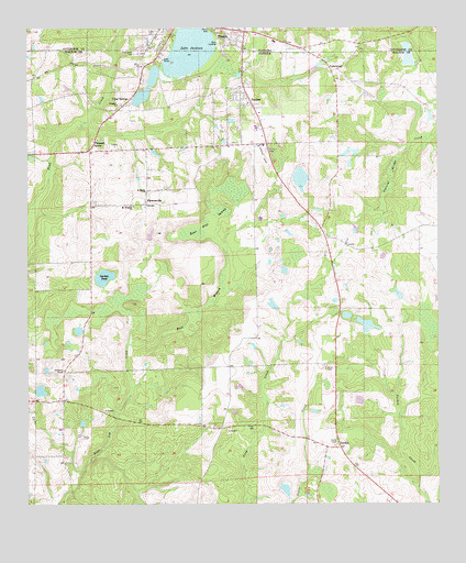 Paxton, FL USGS Topographic Map
