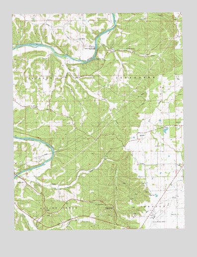 Paydown, MO USGS Topographic Map