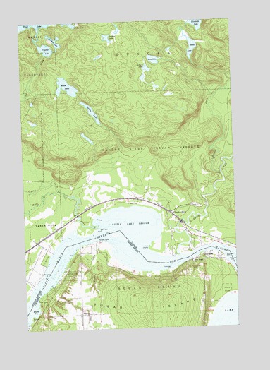 Payment, MI USGS Topographic Map