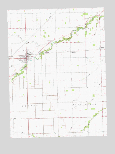 Payne, OH USGS Topographic Map
