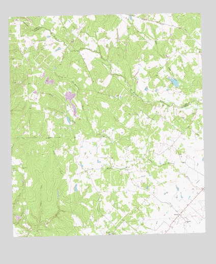 Bernardo, TX USGS Topographic Map