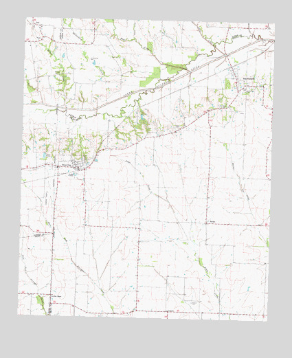 Pecan Gap, TX USGS Topographic Map