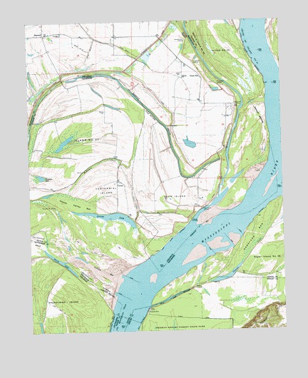 Pecan Point, AR USGS Topographic Map