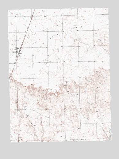 Peetz, CO USGS Topographic Map