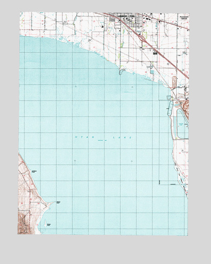 Pelican Point, UT USGS Topographic Map