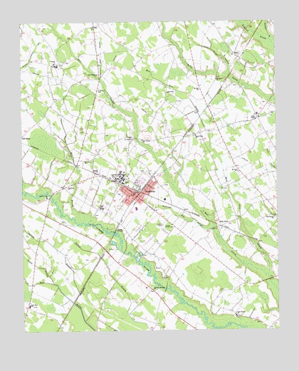 Pembroke, NC USGS Topographic Map