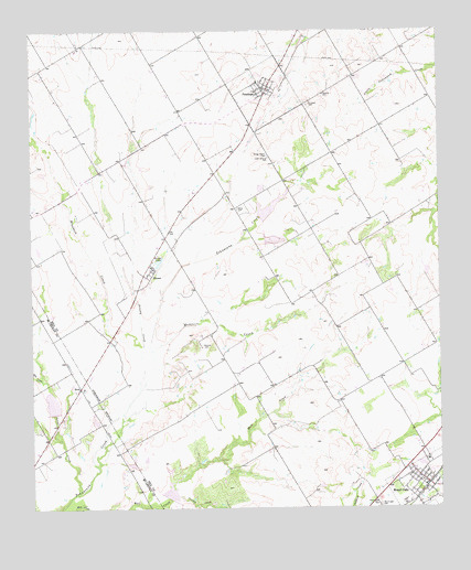 Penelope, TX USGS Topographic Map