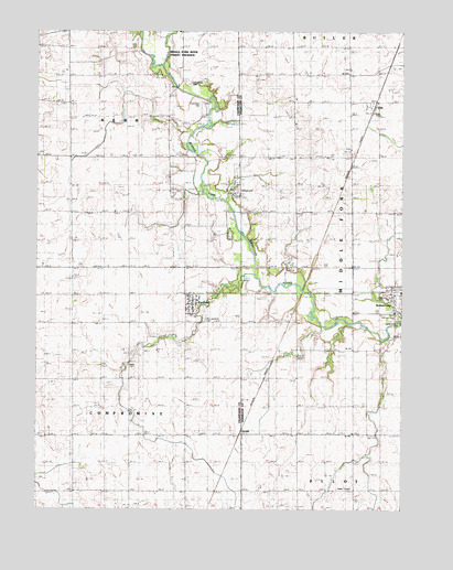 Penfield, IL USGS Topographic Map