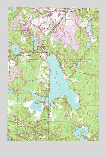 Pengilly, MN USGS Topographic Map