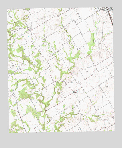 Peoria, TX USGS Topographic Map