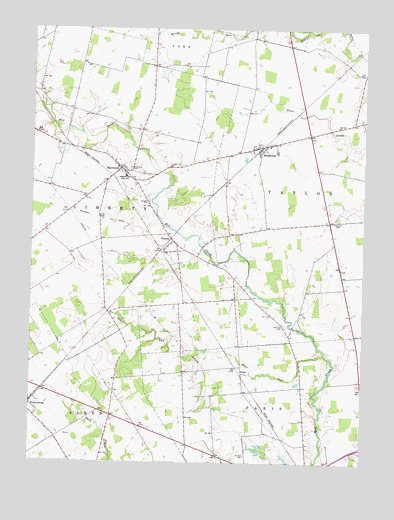 Peoria, OH USGS Topographic Map