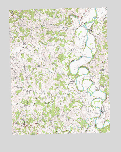 Berry, KY USGS Topographic Map