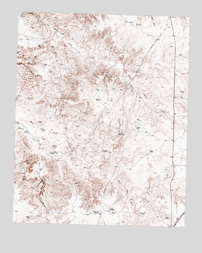 Berry Sand Draw, TX USGS Topographic Map