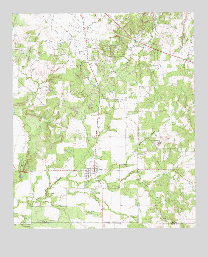 Perrin, TX USGS Topographic Map