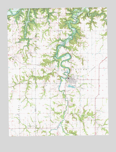 Perry, MO USGS Topographic Map
