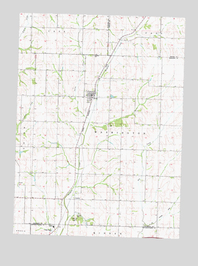 Persia, IA USGS Topographic Map