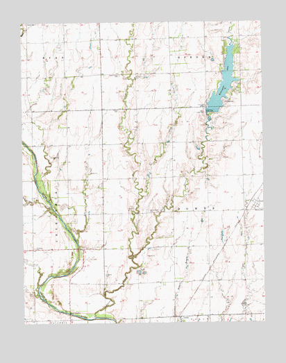 Perth, KS USGS Topographic Map