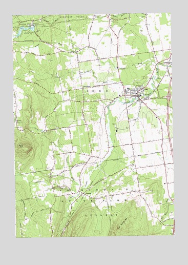 Peru, NY USGS Topographic Map