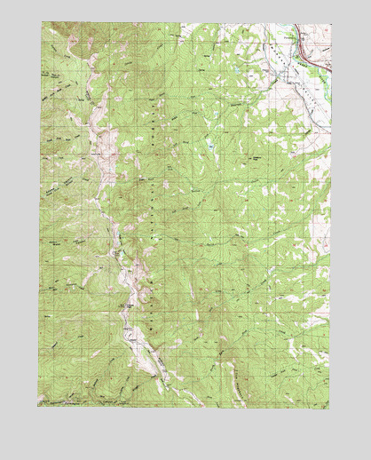 Peterson, UT USGS Topographic Map