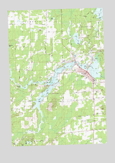Phillips, WI USGS Topographic Map