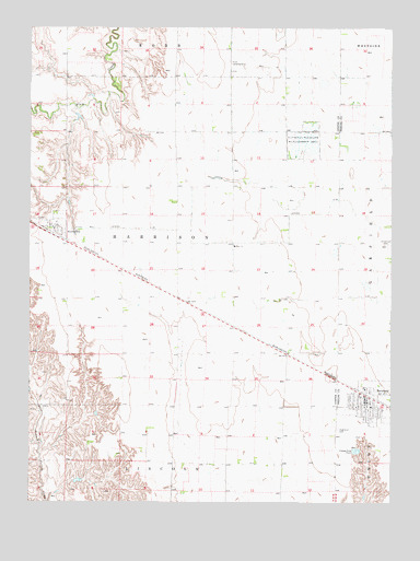 Bertrand, NE USGS Topographic Map