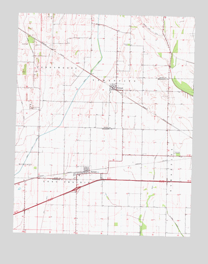 Bertrand, MO USGS Topographic Map