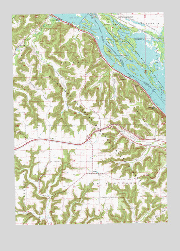 Pickwick, MN USGS Topographic Map