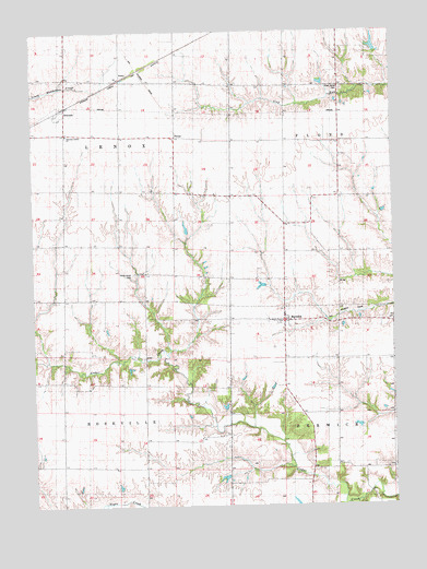 Berwick, IL USGS Topographic Map