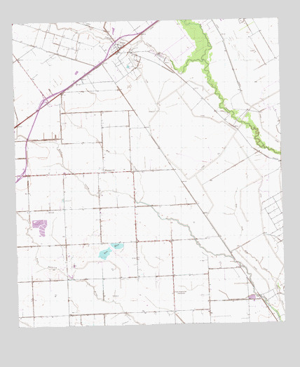 Pierce, TX USGS Topographic Map