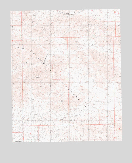 Pilot Mountain, CA USGS Topographic Map