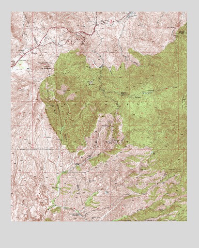 Pinal Ranch, AZ USGS Topographic Map