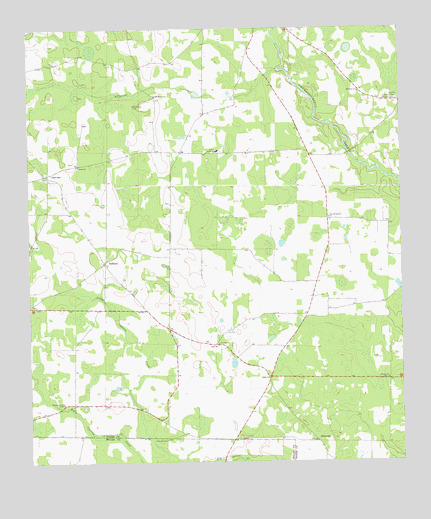 Bethany, GA USGS Topographic Map