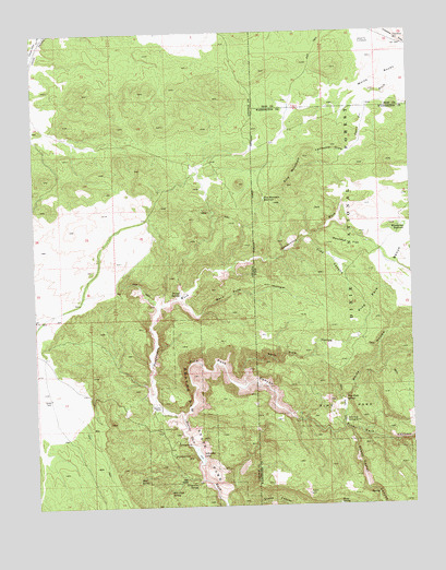 Pine Park, UT USGS Topographic Map