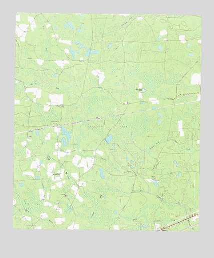Pine Valley, GA Topographic Map - TopoQuest