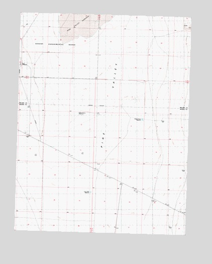 Pine Valley Hardpan South, UT USGS Topographic Map