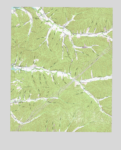 Pine View, TN USGS Topographic Map