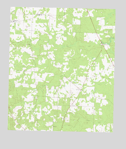 Pineview East, GA USGS Topographic Map