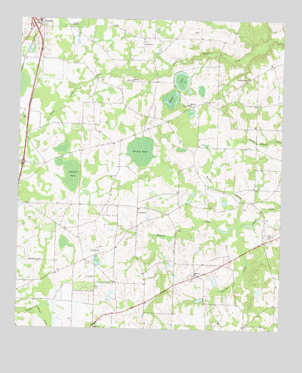 Pineview NW, GA USGS Topographic Map