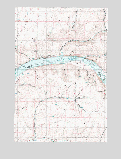 Ping, WA USGS Topographic Map