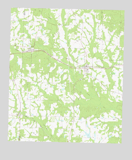 Pitts, GA USGS Topographic Map