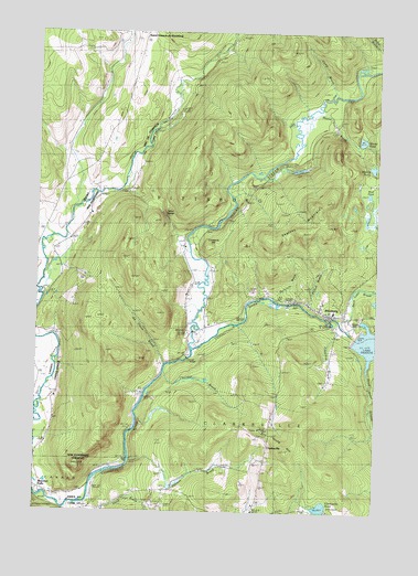 Pittsburg, NH USGS Topographic Map