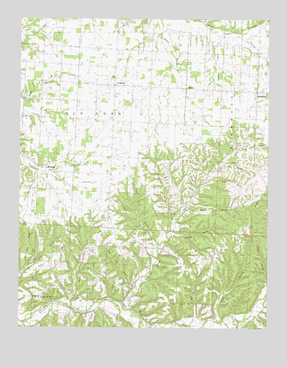 Bethpage, MO USGS Topographic Map